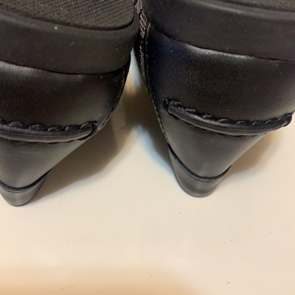 COACH CARLY MONOGRAM LOAFERS FLATS GRAY METAL HARDWARE 6.5 - Picture 11 of 12